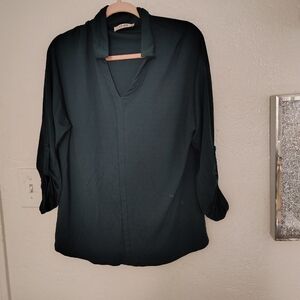 ViVI Forest Green Top